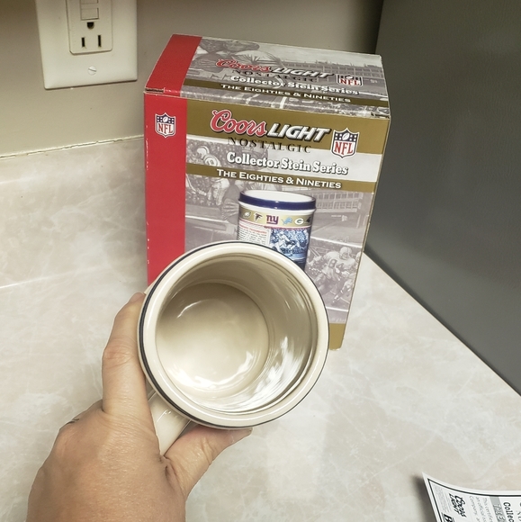 coors light Dining Coors Light Nfl Stein Poshmark